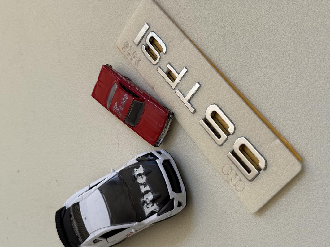 Audi 55 TFSI Krom Bagaj Yazısı 3M 3D ABS