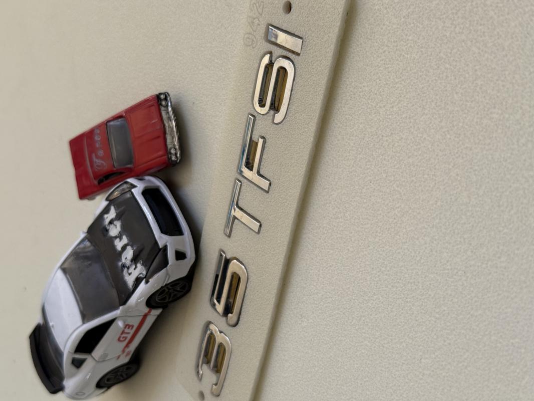 Audi 35 TFSI Krom Bagaj Yazısı 3M 3D ABS
