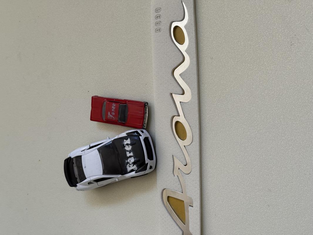 Arona Krom Yeni Nesil imza Model Bagaj Yazısı 3M 3D ABS