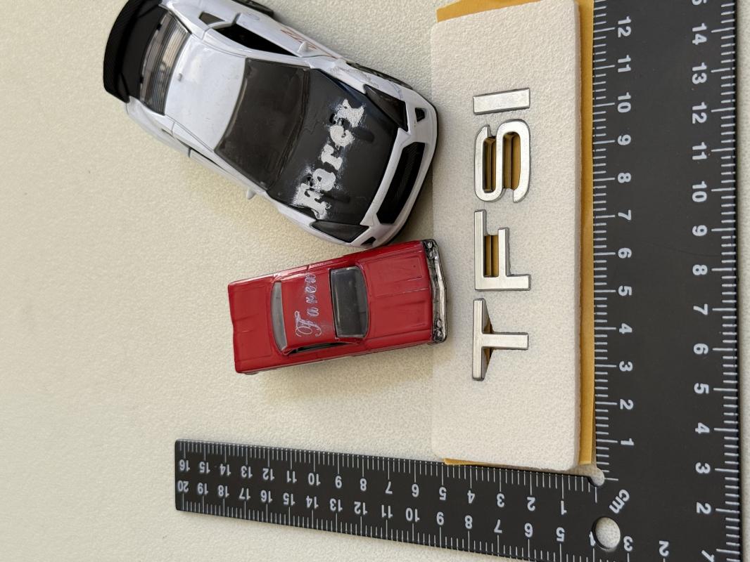 Audi TFSI Krom Bagaj Yazısı 3M 3D ABS
