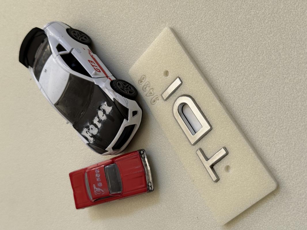 Audi TDI Krom Bagaj Yazısı 3M 3D ABS