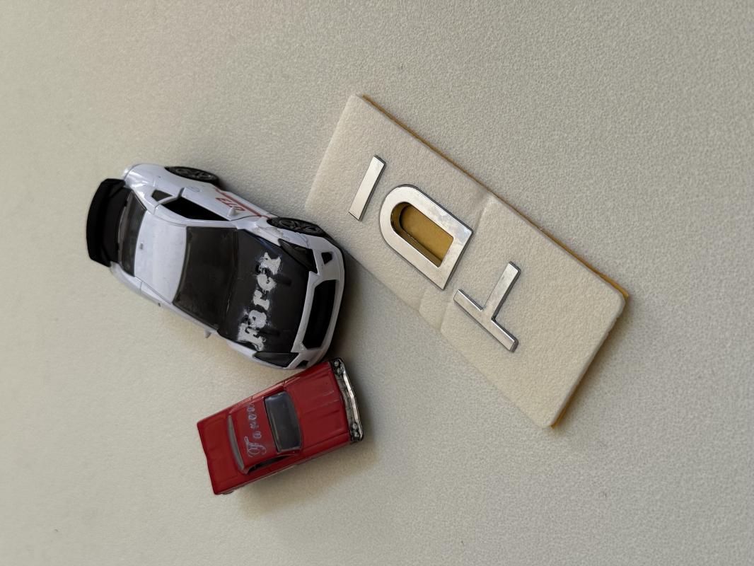 Audi TDI Krom Bagaj Yazısı 3M 3D ABS