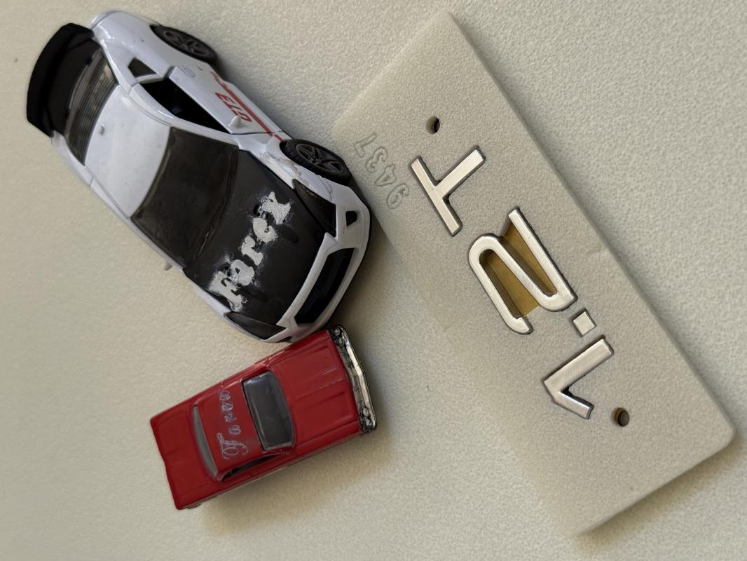 Audi 1.2T Krom Bagaj Yazısı 3M 3D ABS