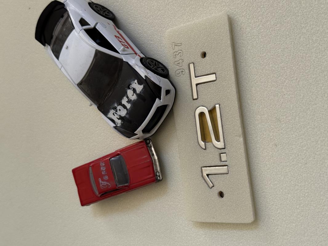 Audi 1.2T Krom Bagaj Yazısı 3M 3D ABS