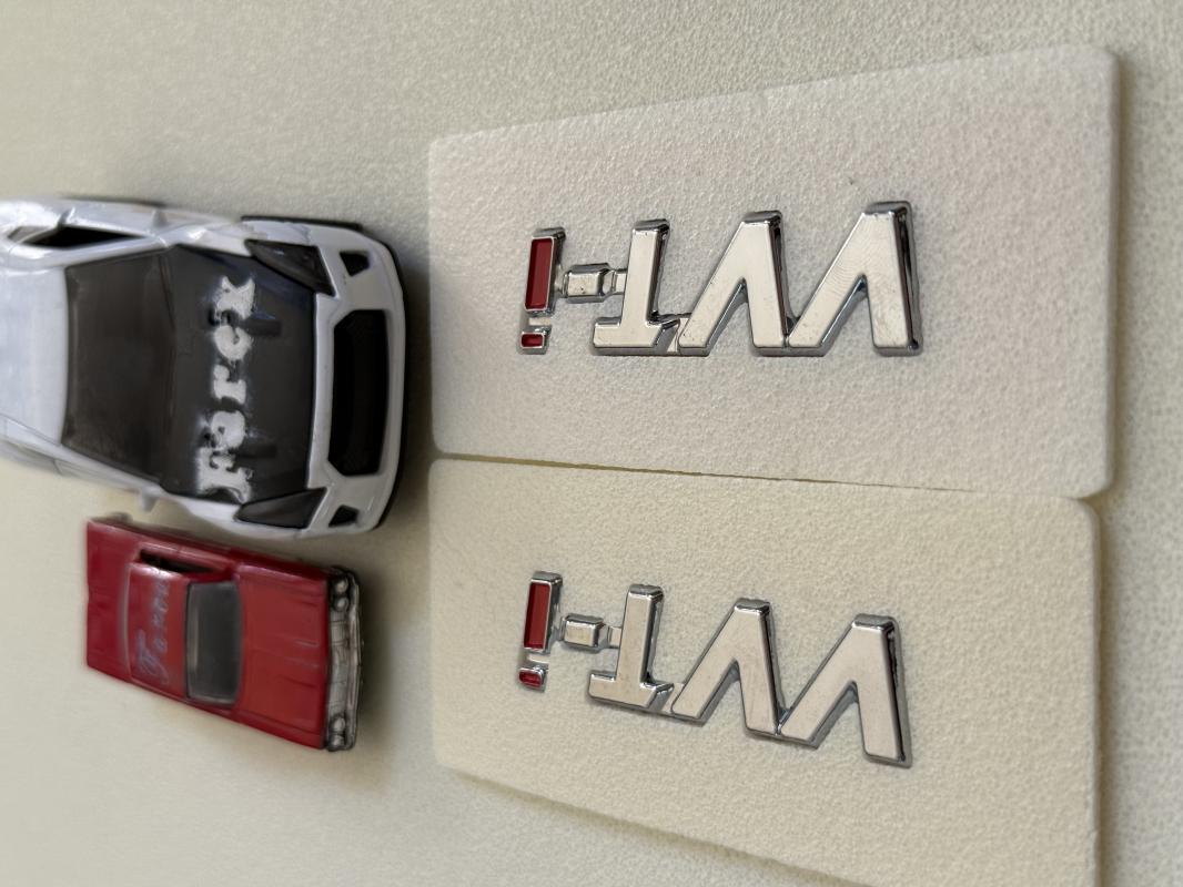 Toyota Vvt-i Çamurluk Yazısı Seti 3M 3D ABS