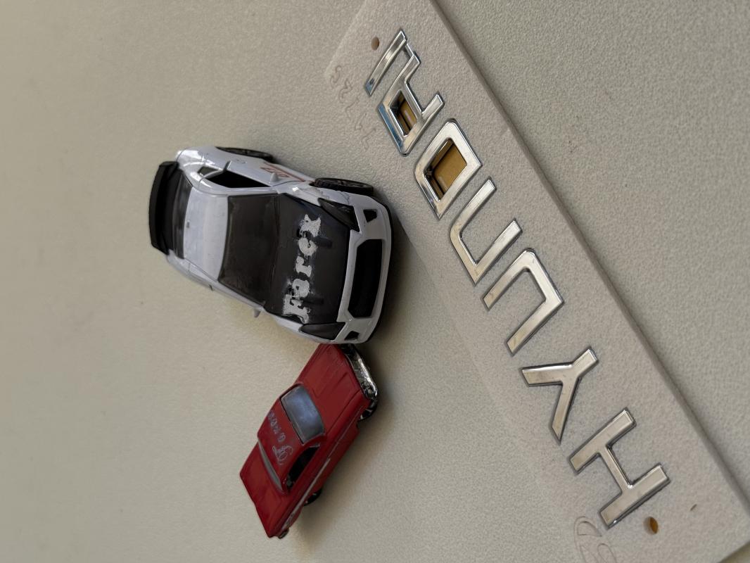 Hyundai Büyük Boy Krom Bagaj Yazısı 3M 3D ABS