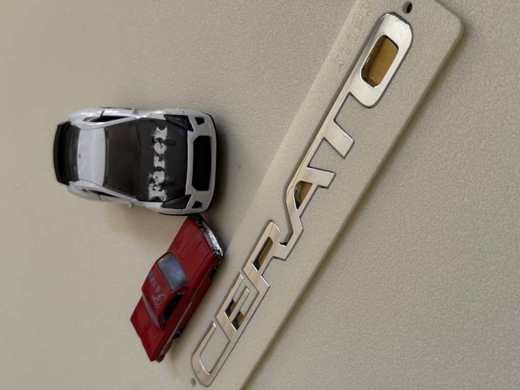 Kia Cerato Krom Bagaj Yazısı 3M 3D ABS
