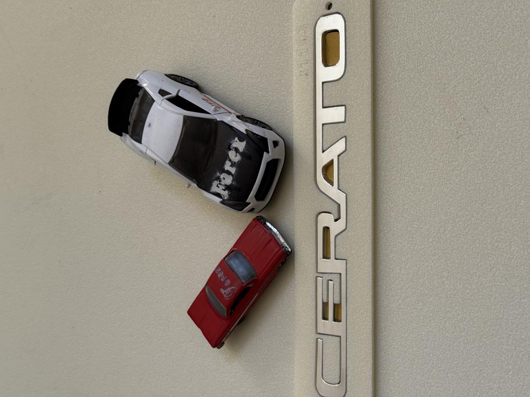 Kia Cerato Krom Bagaj Yazısı 3M 3D ABS