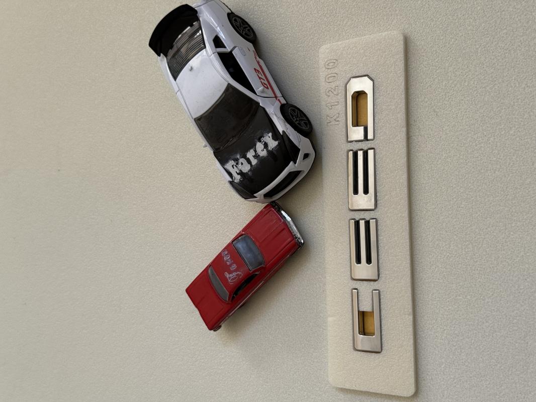 Kia Ceed Krom Bagaj Yazısı 3M 3D ABS