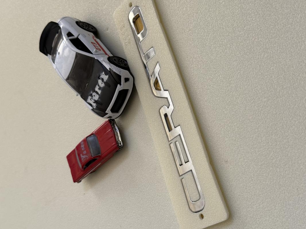 Kia Cerato Krom Bagaj Yazısı 3M 3D ABS