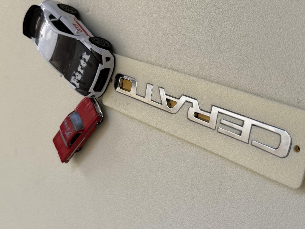 Kia Cerato Krom Bagaj Yazısı 3M 3D ABS