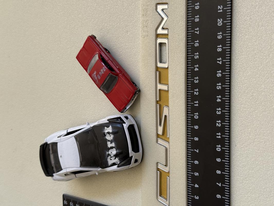 Ford Custom Krom Bagaj Yazısı 3M 3D ABS