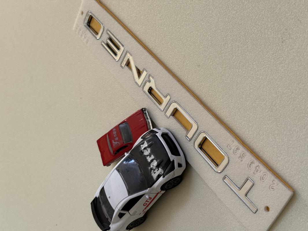 Ford Tourneo Krom Bagaj Yazısı 3M 3D ABS