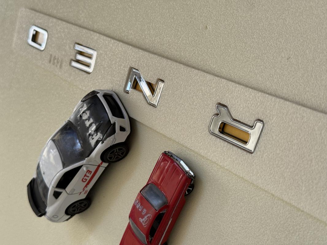 Ford Tourneo Yeni Nesil Boşluklu Krom Bagaj Yazısı 3M 3D ABS