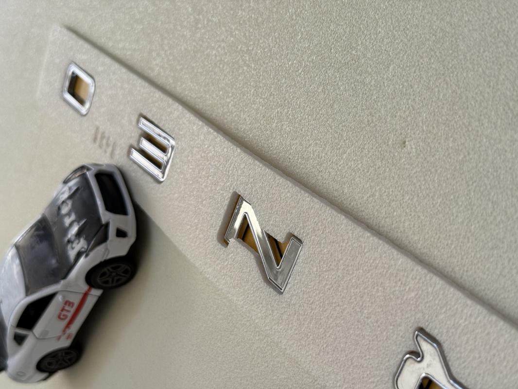 Ford Tourneo Yeni Nesil Boşluklu Krom Bagaj Yazısı 3M 3D ABS