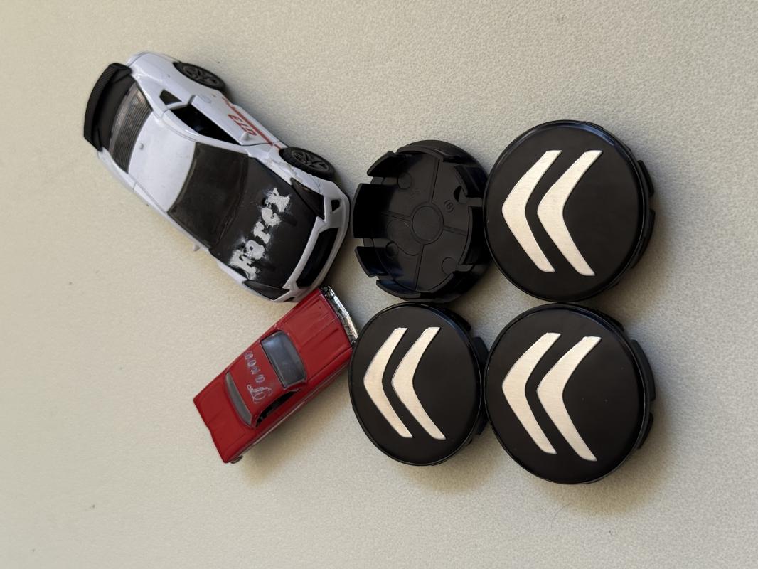 Citroen Piano Black Jant Kapak Arması Seti 4’lü 3M 3D ABS