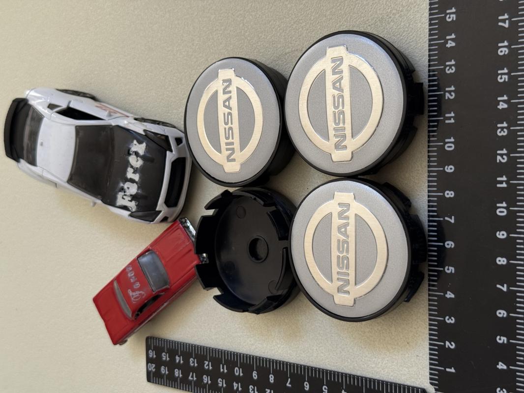 Nissan Gri Jant Kapak Arması Seti 4’lü 3M 3D ABS