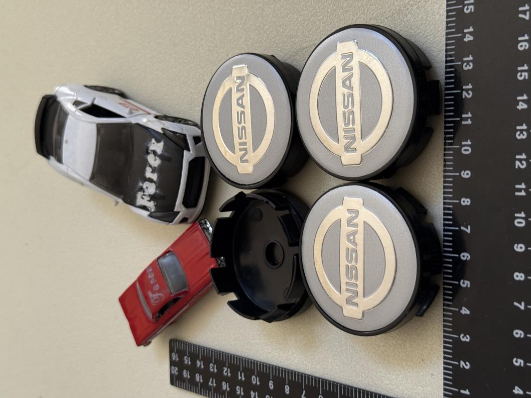 Nissan Gri Jant Kapak Arması Seti 4’lü 3M 3D ABS