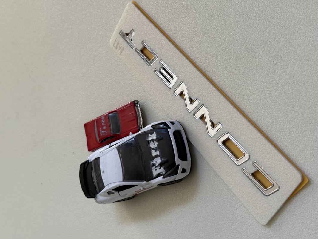 Ford Connect Krom Bagaj Yazısı 3M 3D ABS