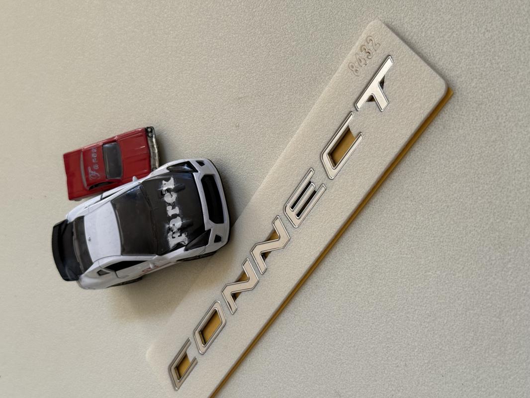 Ford Connect Krom Bagaj Yazısı 3M 3D ABS
