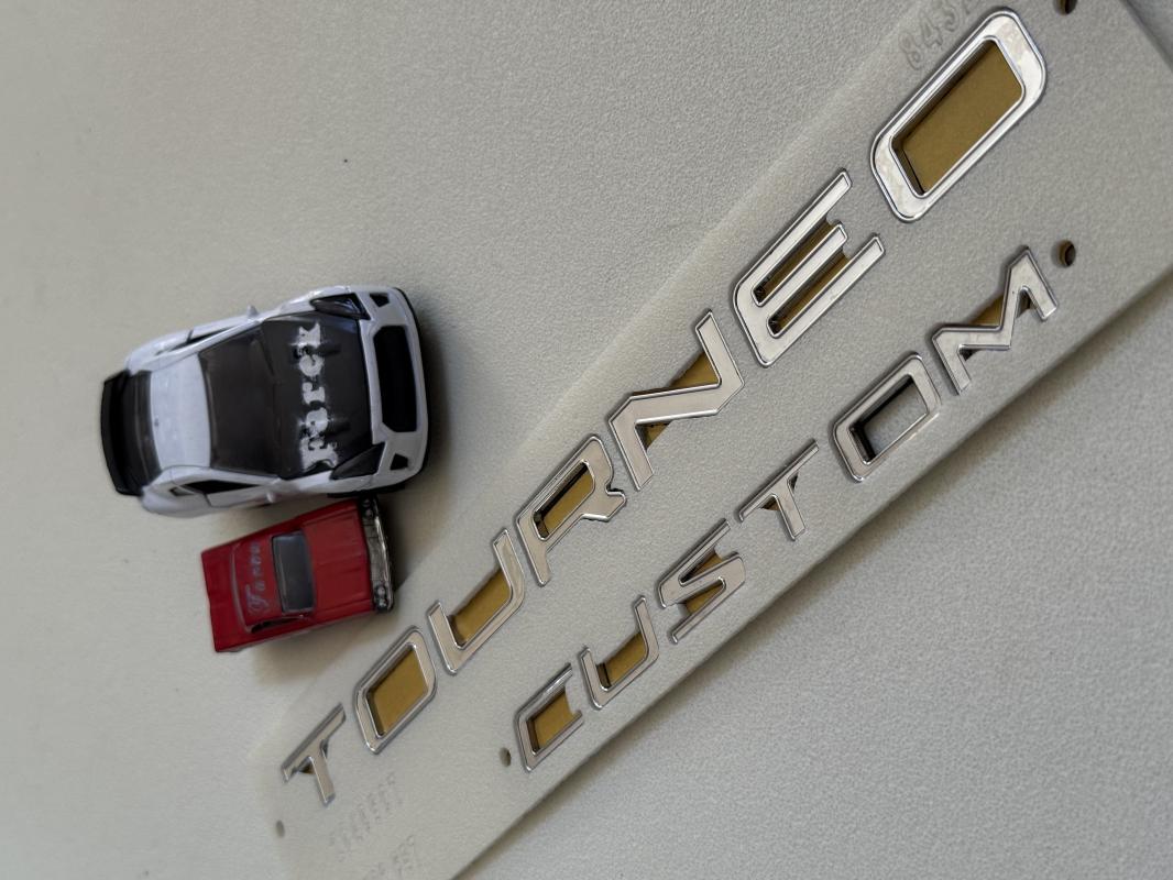 Ford Tourneo Custom Krom Bagaj Yazısı 3M 3D ABS