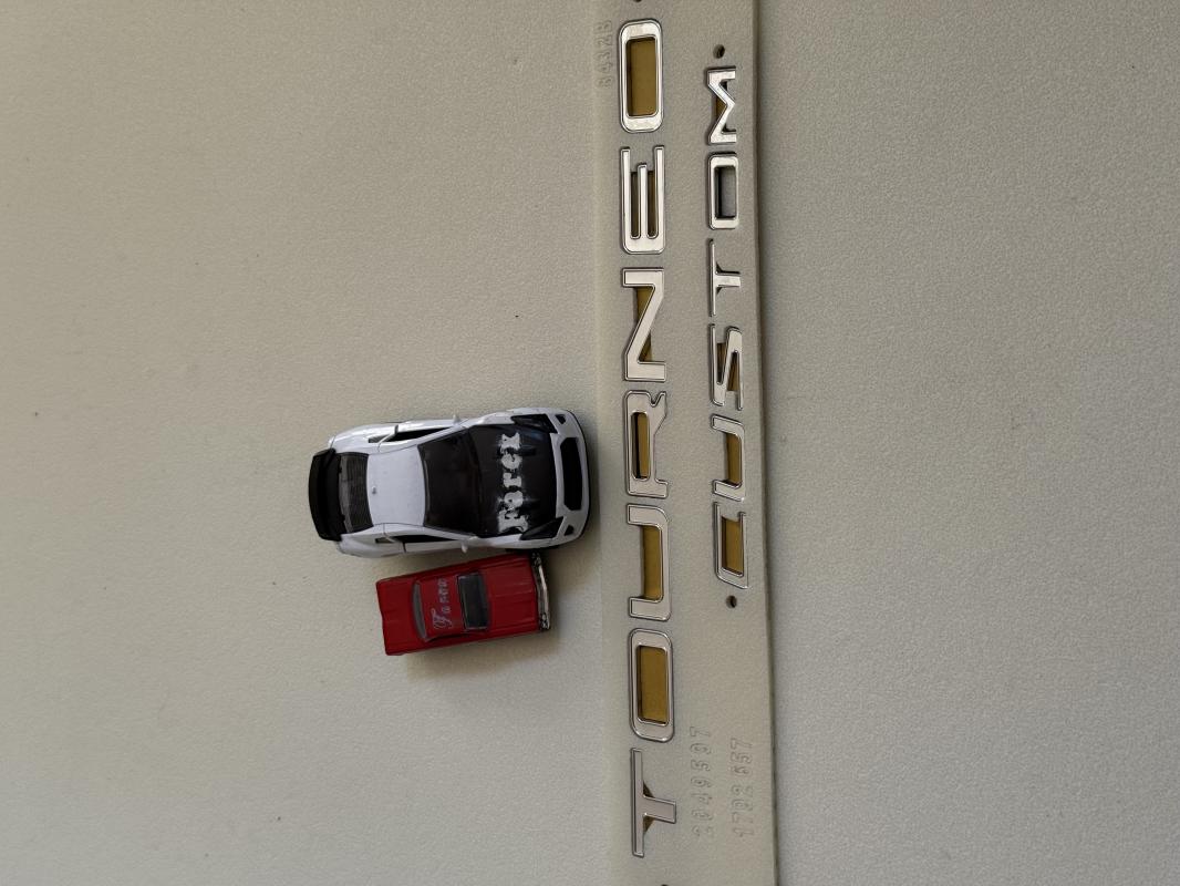 Ford Tourneo Custom Krom Bagaj Yazısı 3M 3D ABS