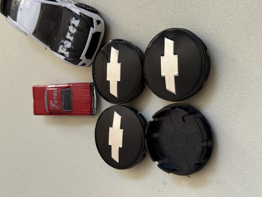 Chevrolet Piano Black Jant Kapak Arması Seti 4’lü 3M 3D ABS