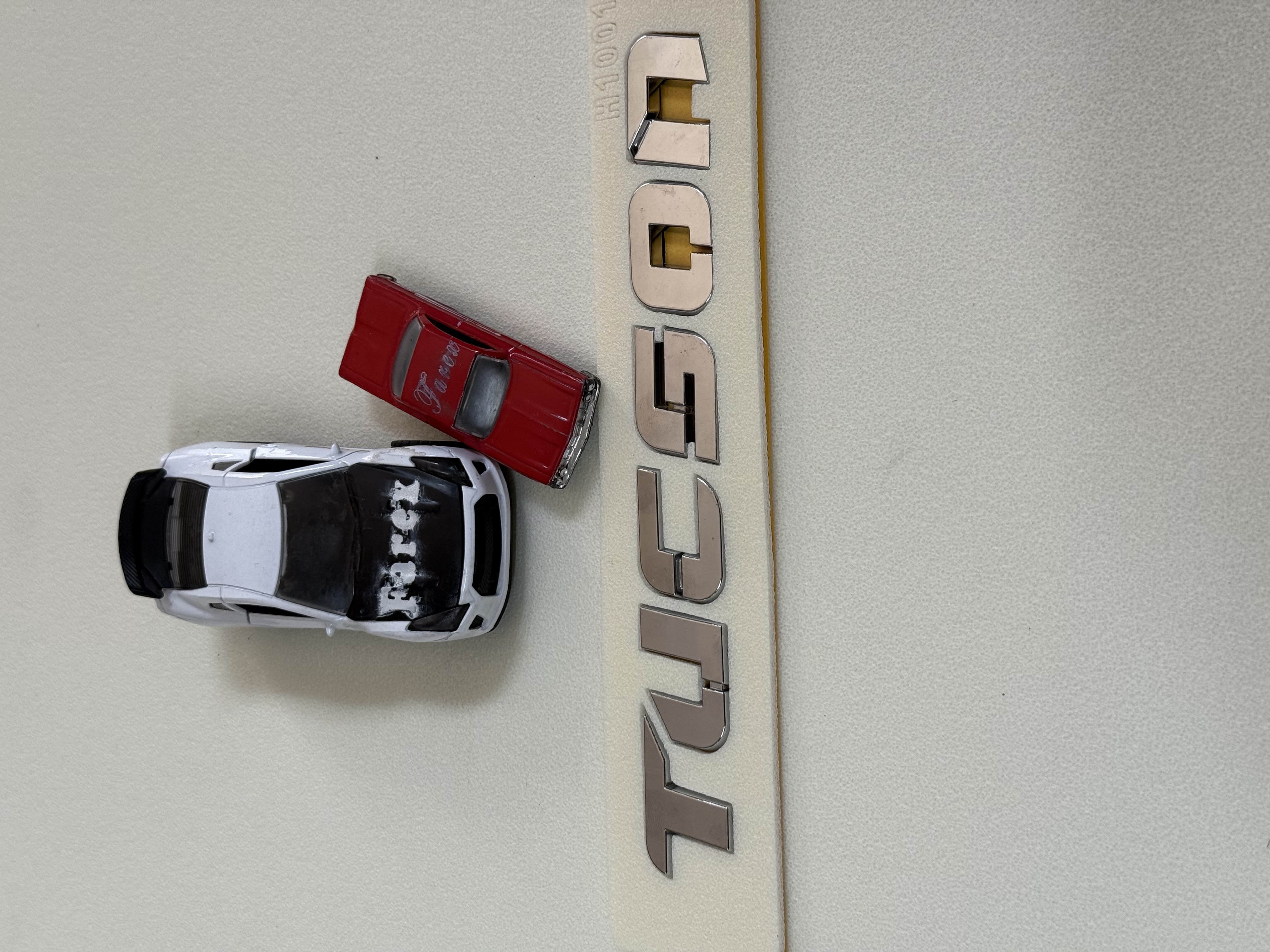 Hyundai Tucson Krom Bagaj Yazısı 3M 3D ABS