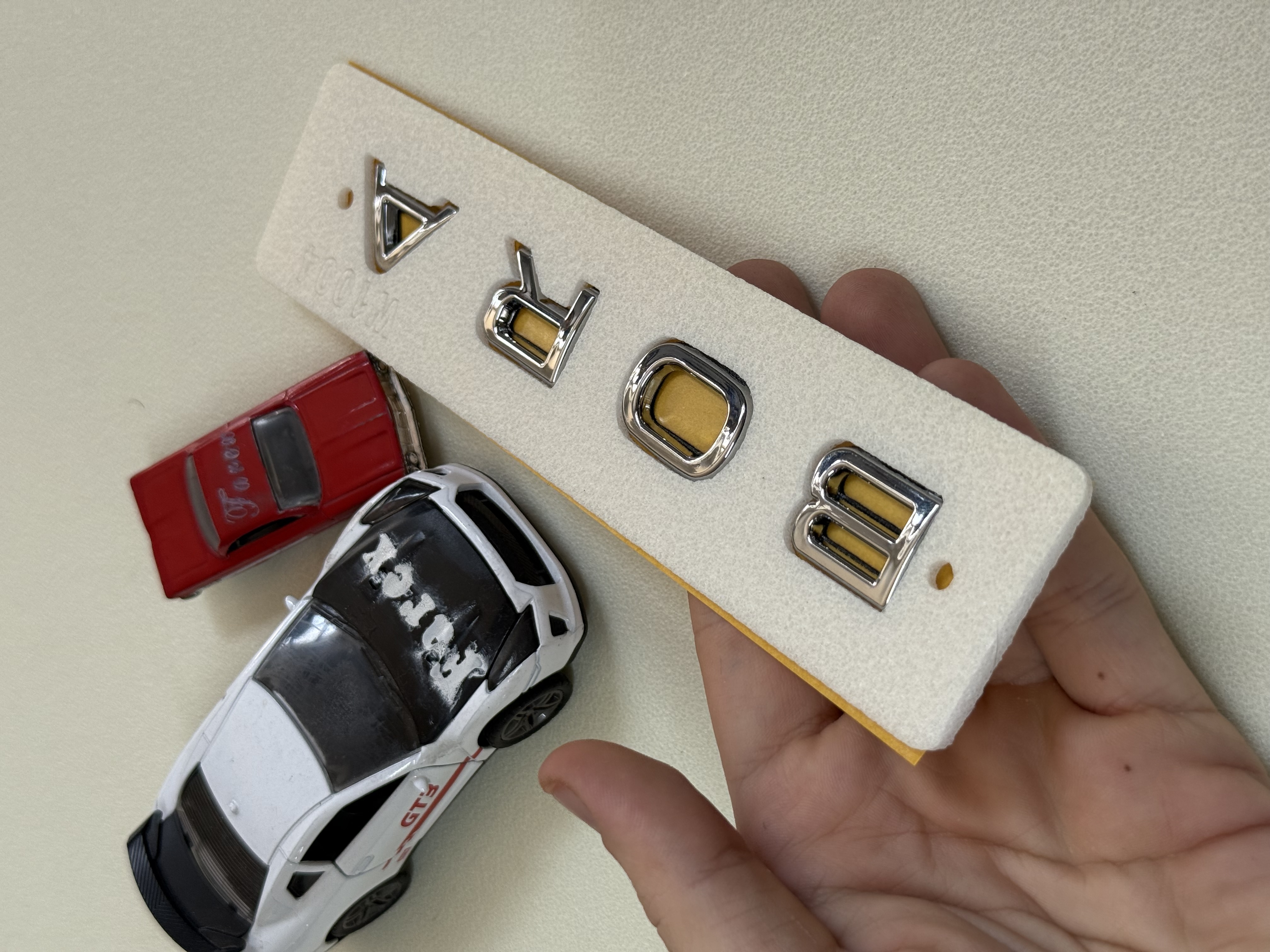 Volkswagen Bora Krom Yeni Nesil Bagaj Yazısı 3M 3D ABS