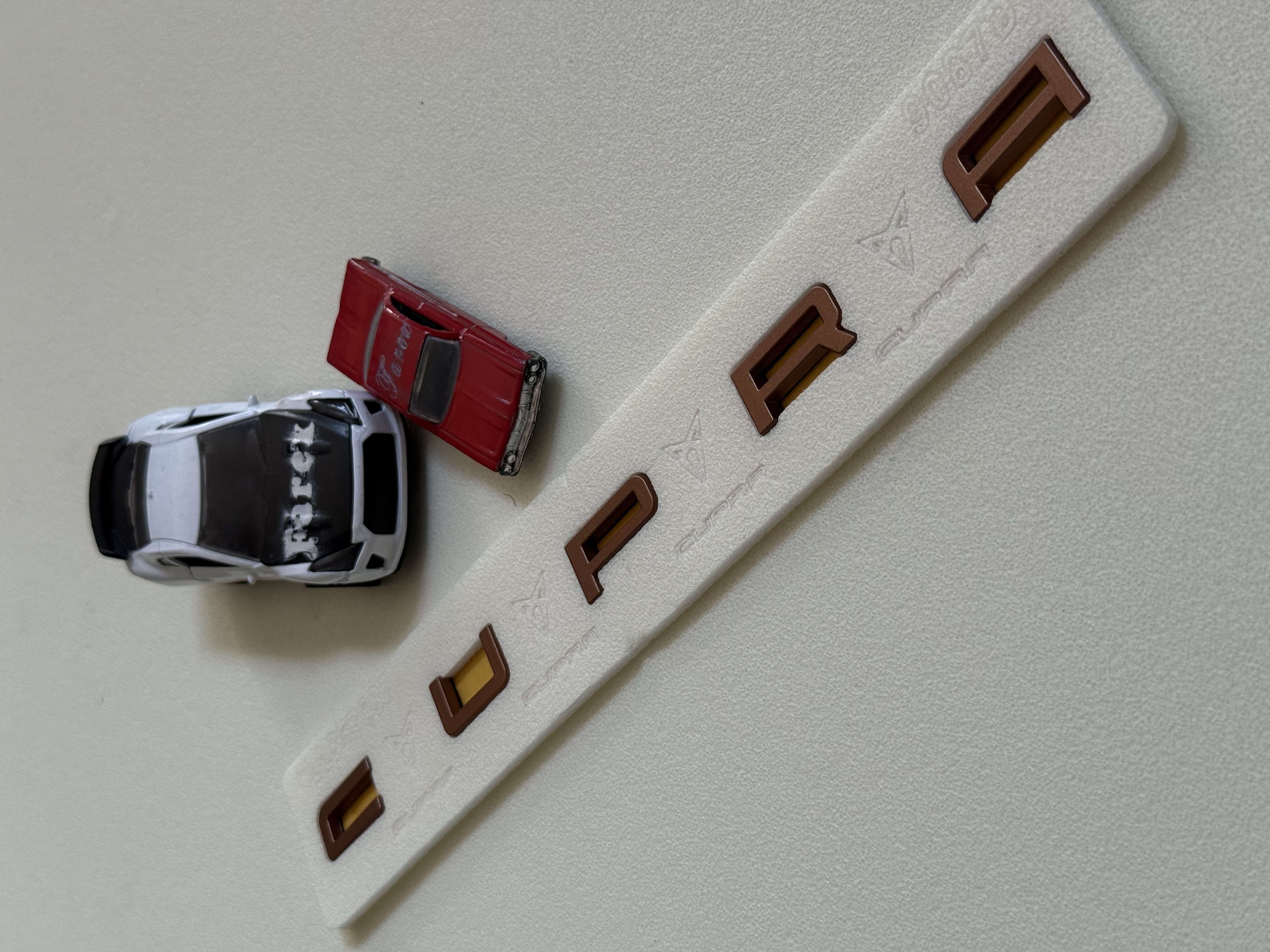 Cupra Bronze Bagaj Yazısı 3M 3D ABS