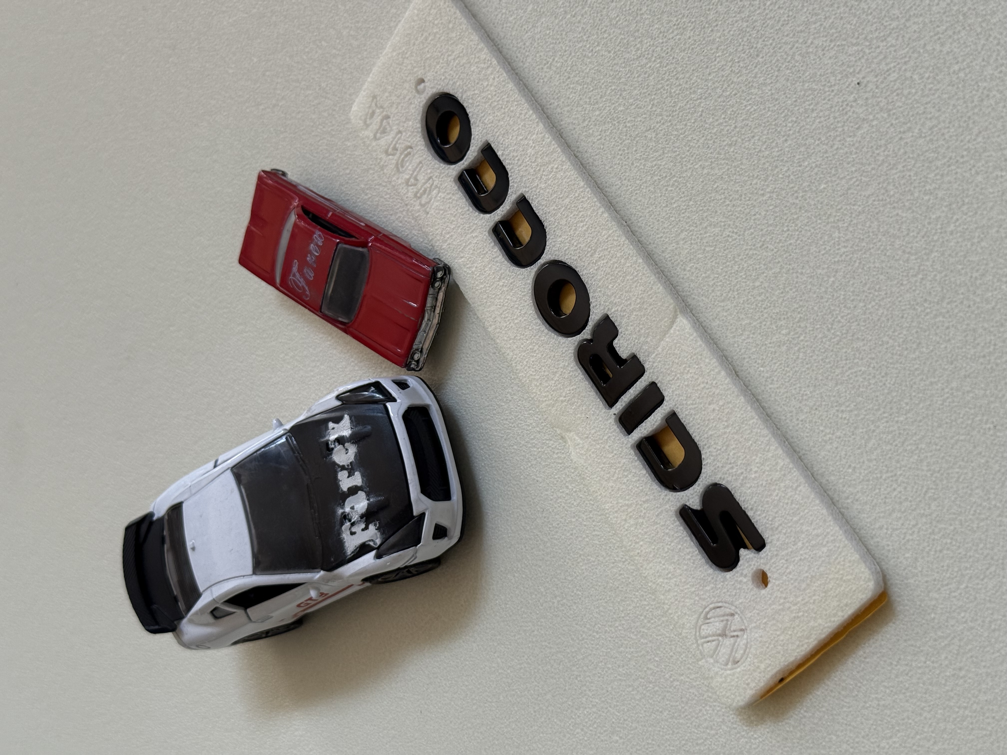 Volkswagen Scirocco Piano Black Bagaj Yazısı 3M 3D ABS