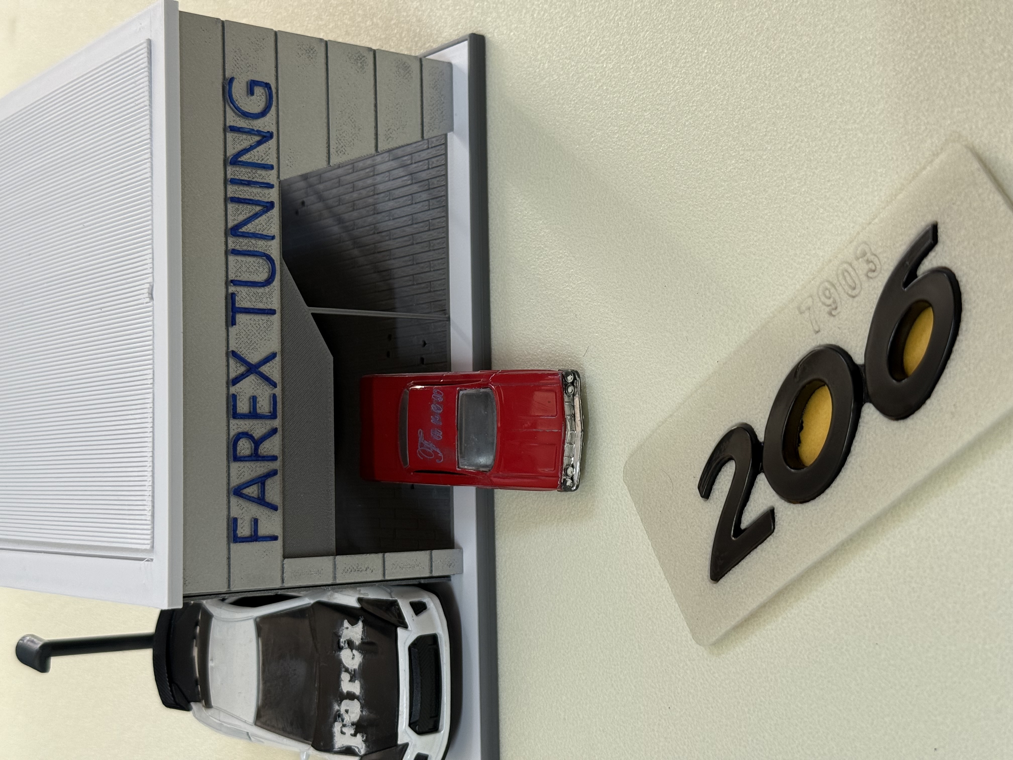 Peugeot 206 Piano Black Bagaj Yazısı 3M 3D ABS