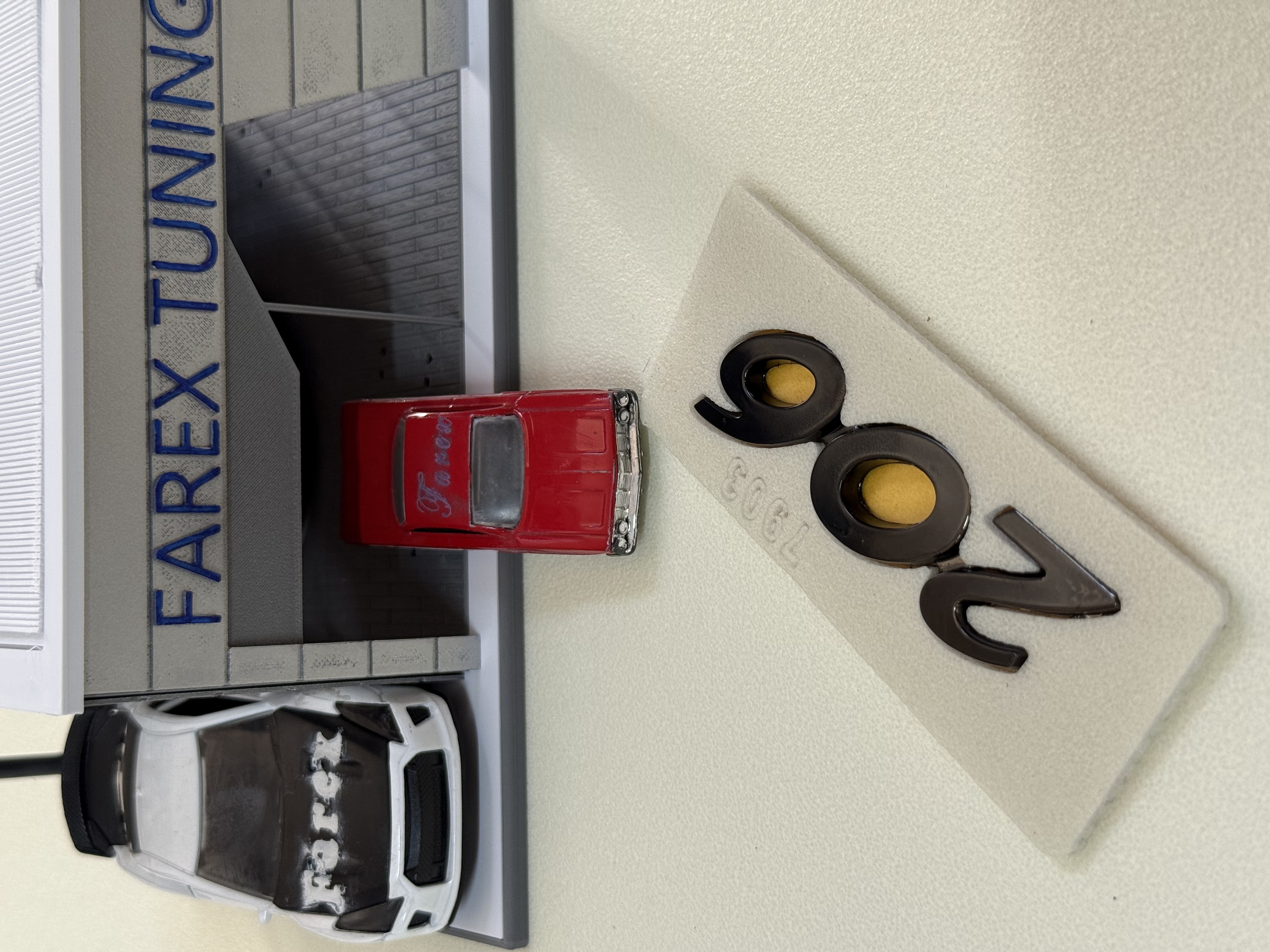 Peugeot 206 Piano Black Bagaj Yazısı 3M 3D ABS