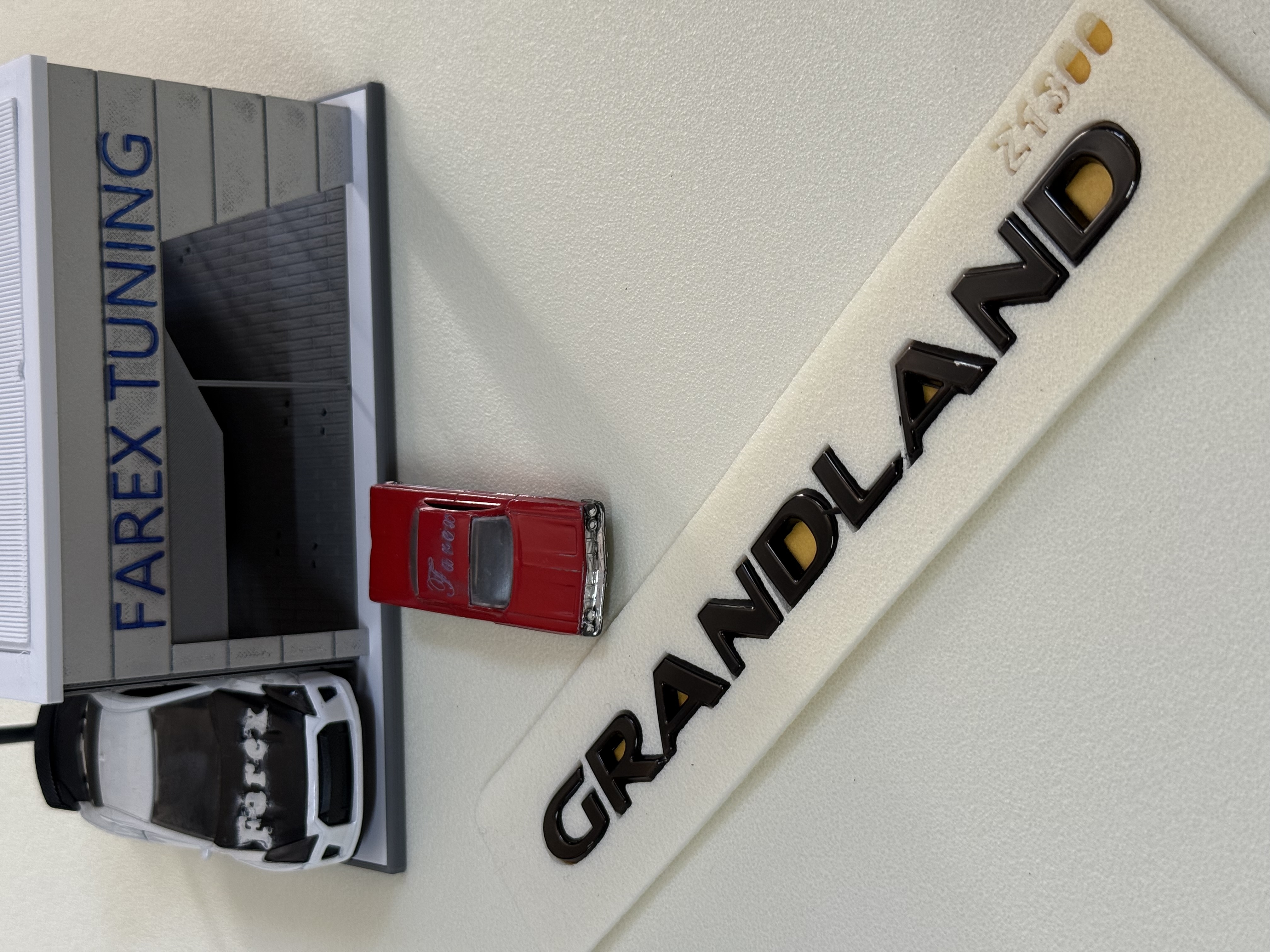 Opel Grandland  Piano Black Bagaj Yazısı 3M 3D ABS