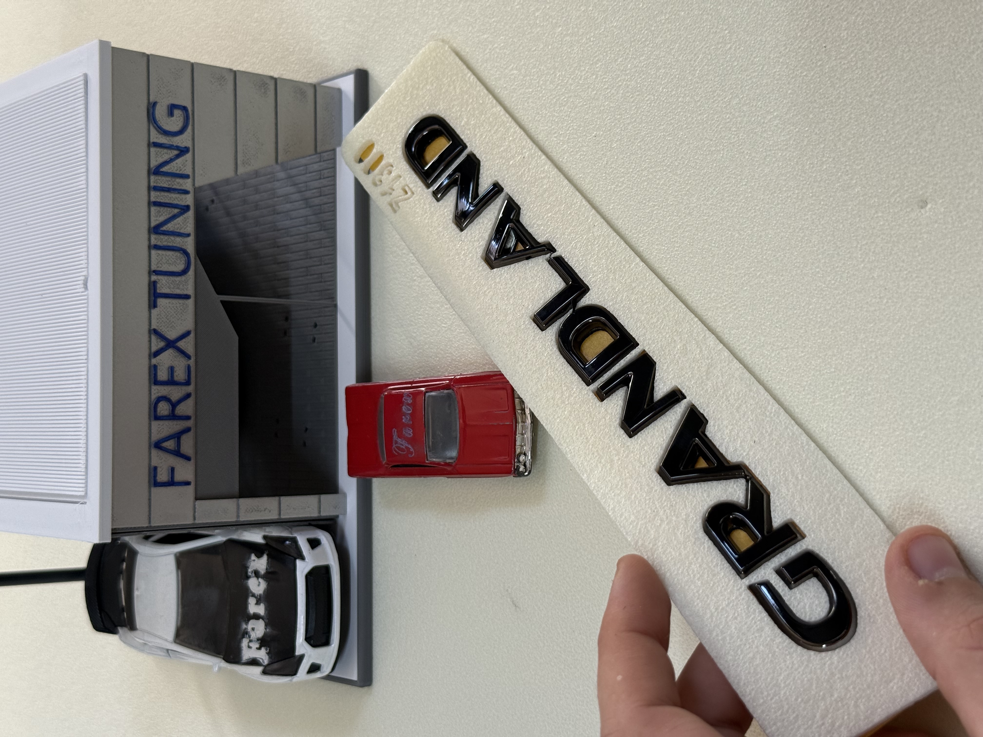 Opel Grandland  Piano Black Bagaj Yazısı 3M 3D ABS