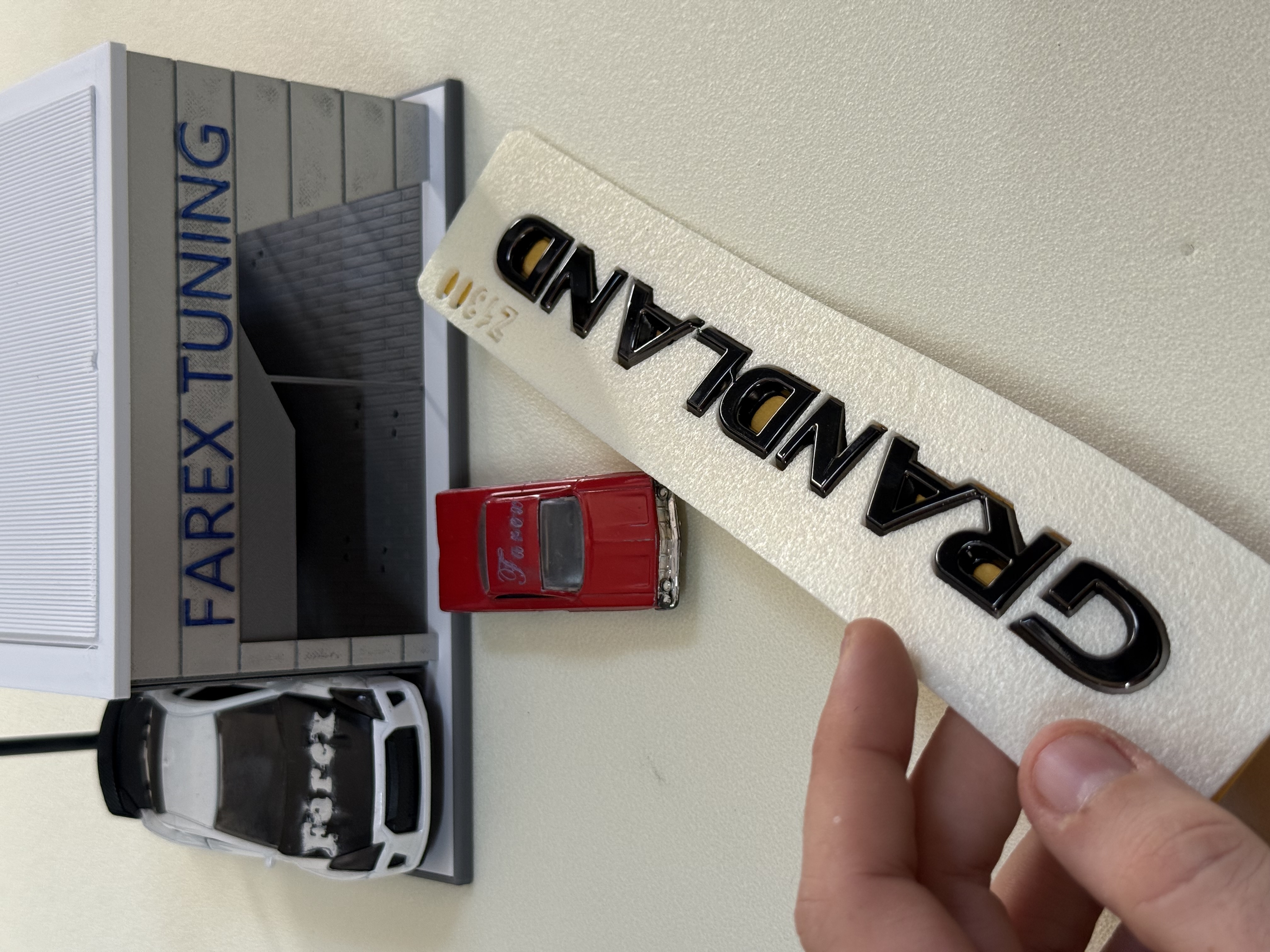 Opel Grandland  Piano Black Bagaj Yazısı 3M 3D ABS