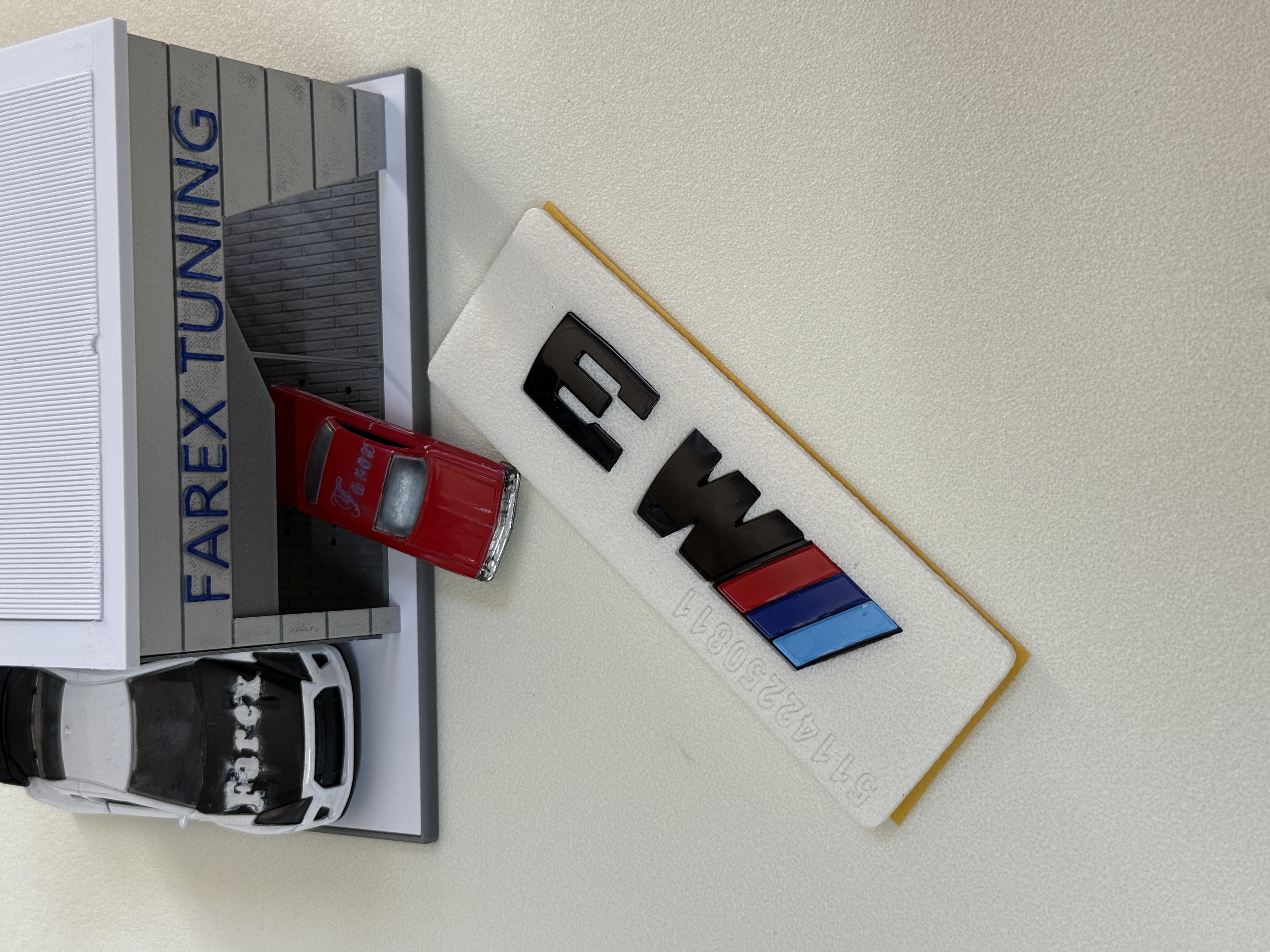 Bmw M3 Piano Black Bagaj Yazısı 3M 3D ABS