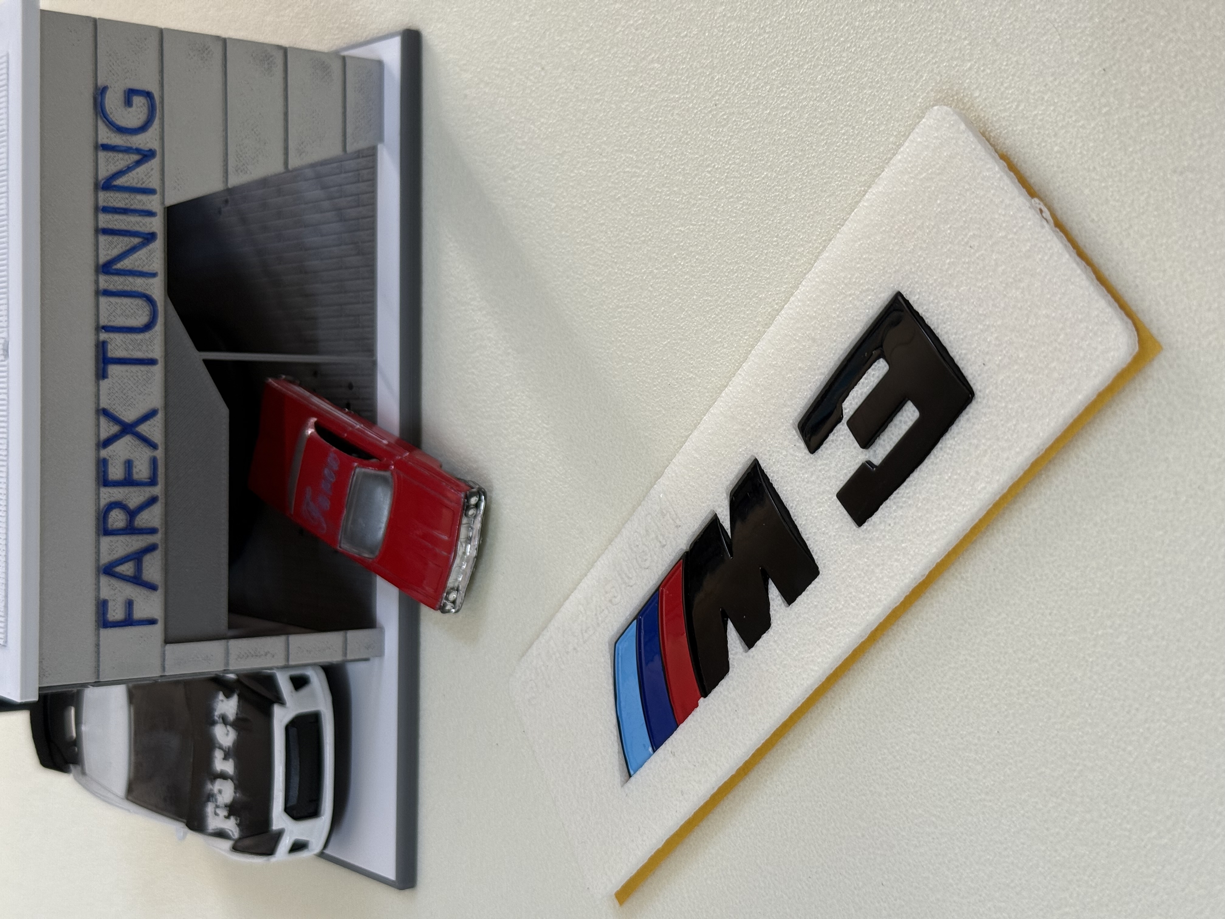 Bmw M3 Piano Black Bagaj Yazısı 3M 3D ABS