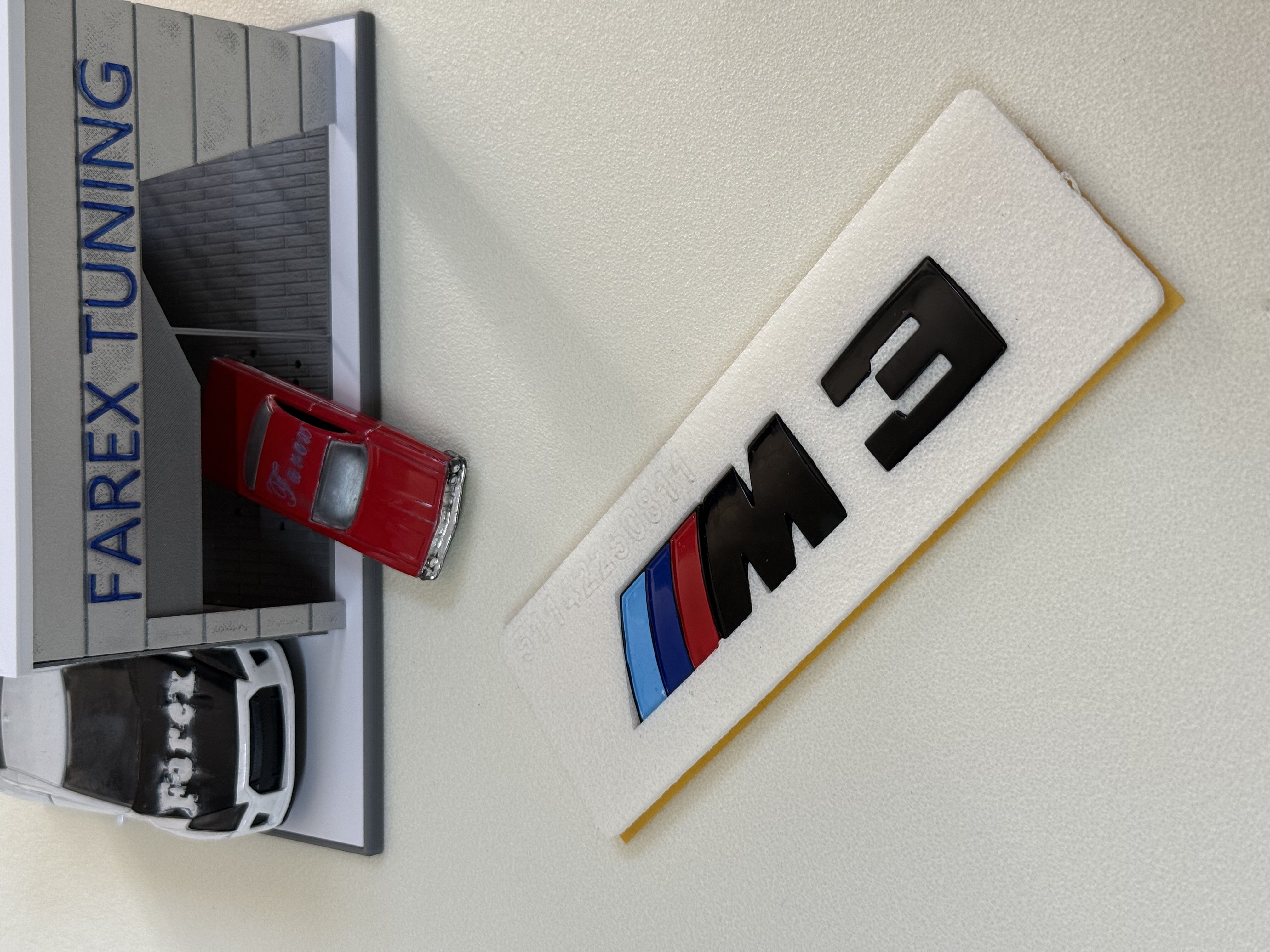 Bmw M3 Piano Black Bagaj Yazısı 3M 3D ABS