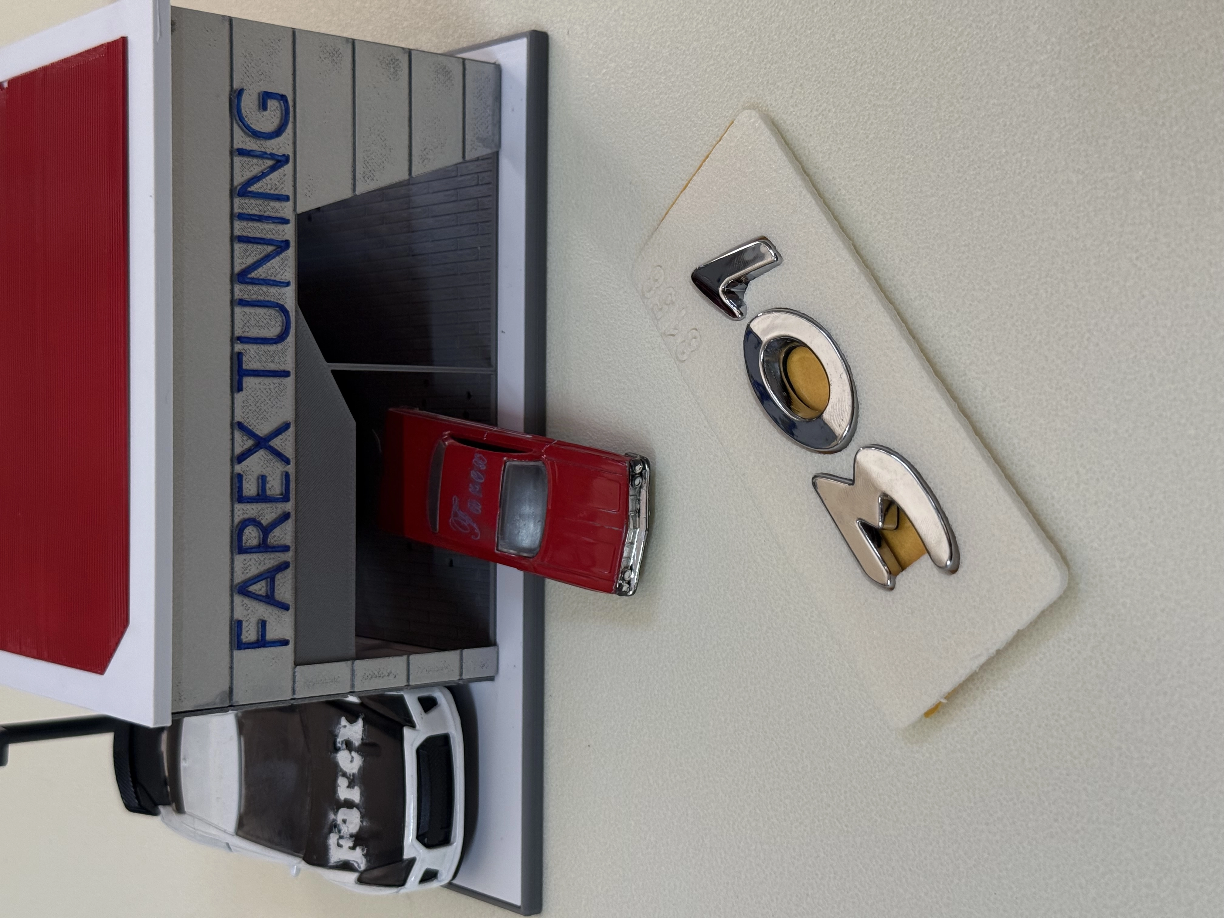 301 Krom Bagaj Yazısı 3M 3D ABS