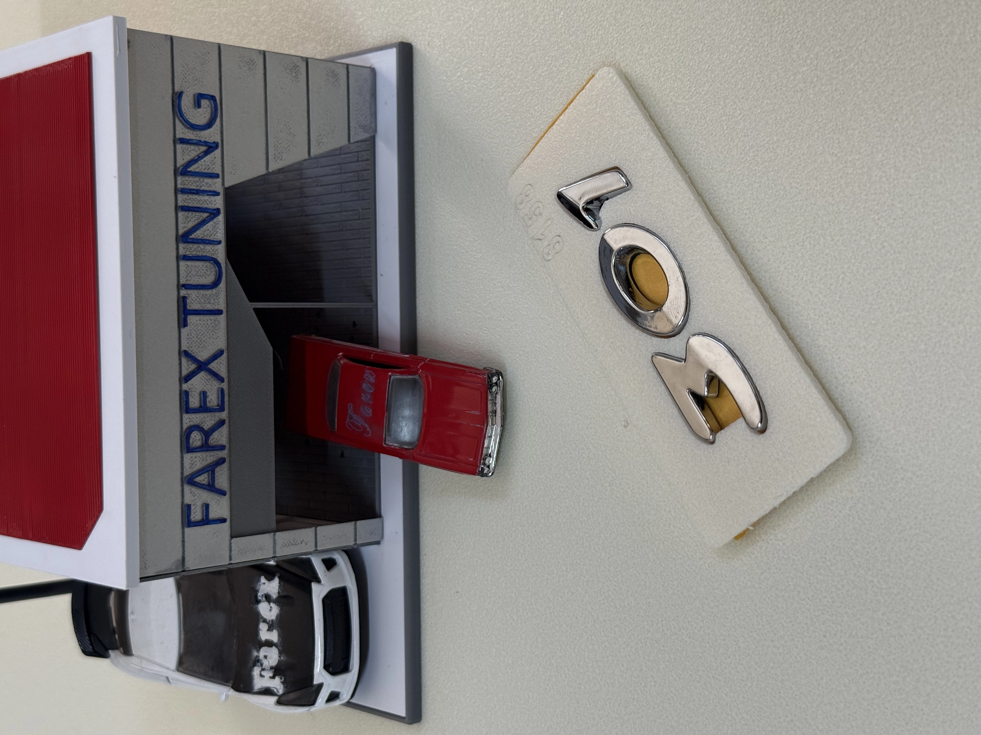 301 Krom Bagaj Yazısı 3M 3D ABS