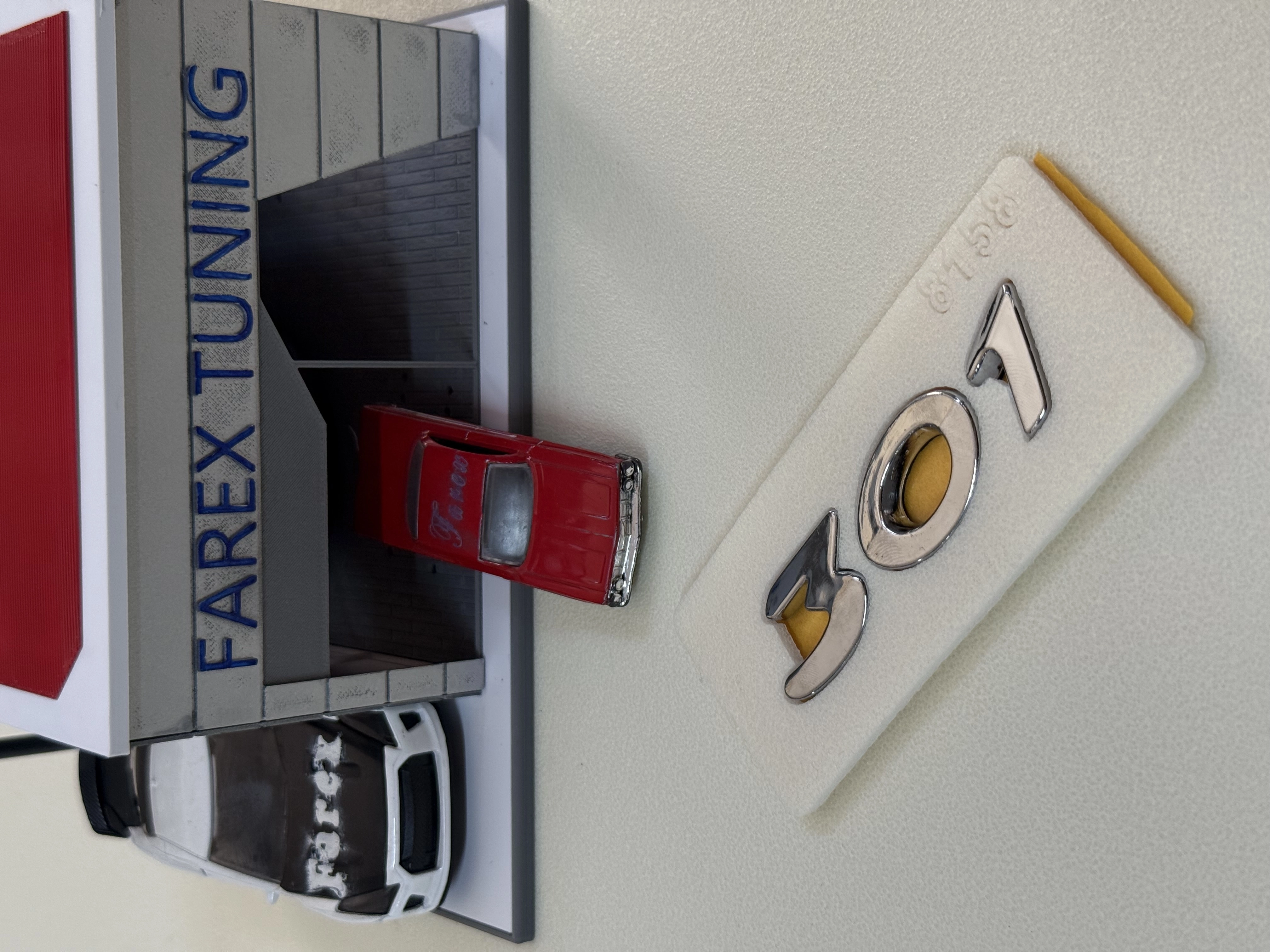 301 Krom Bagaj Yazısı 3M 3D ABS