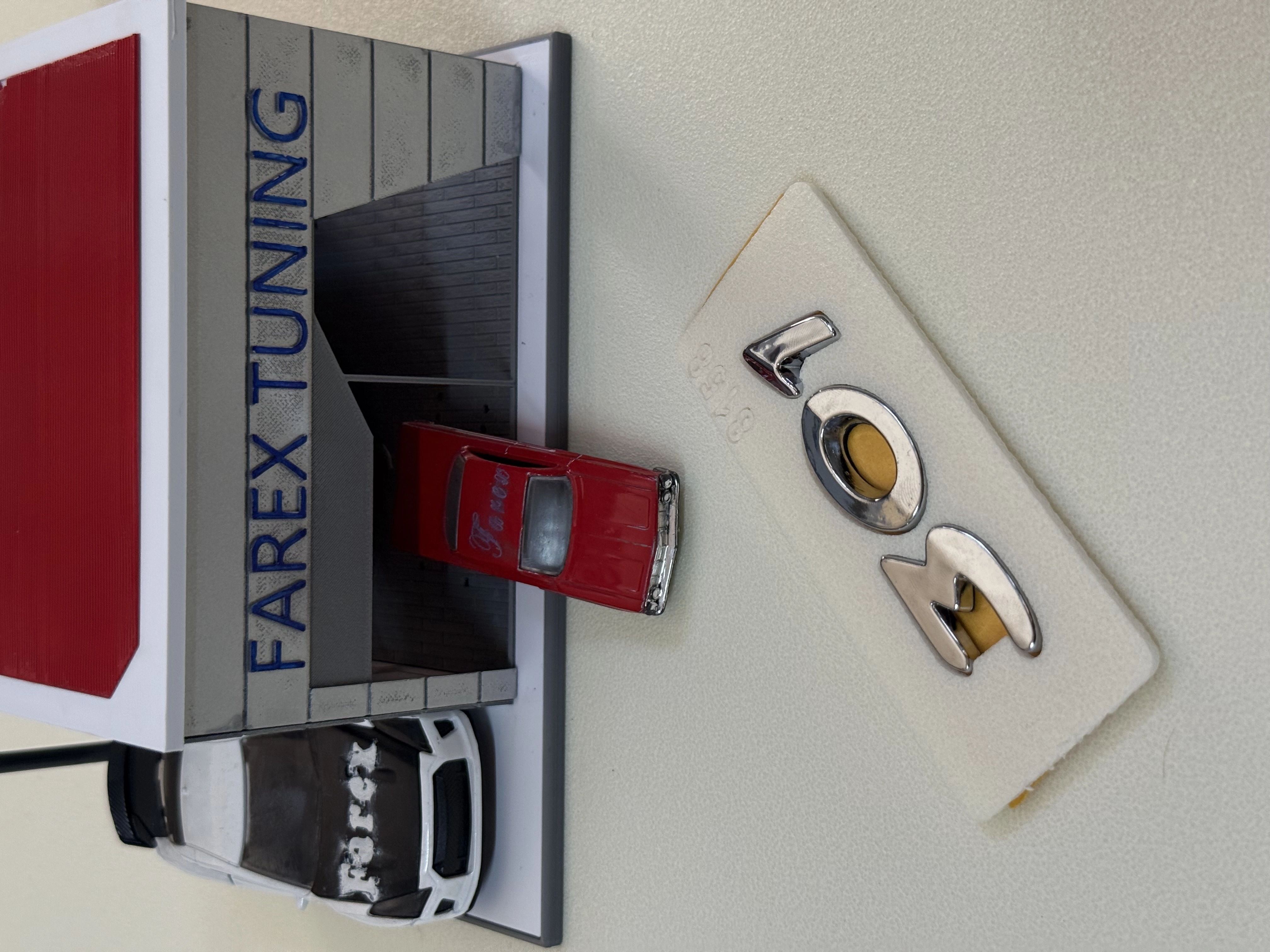 301 Krom Bagaj Yazısı 3M 3D ABS