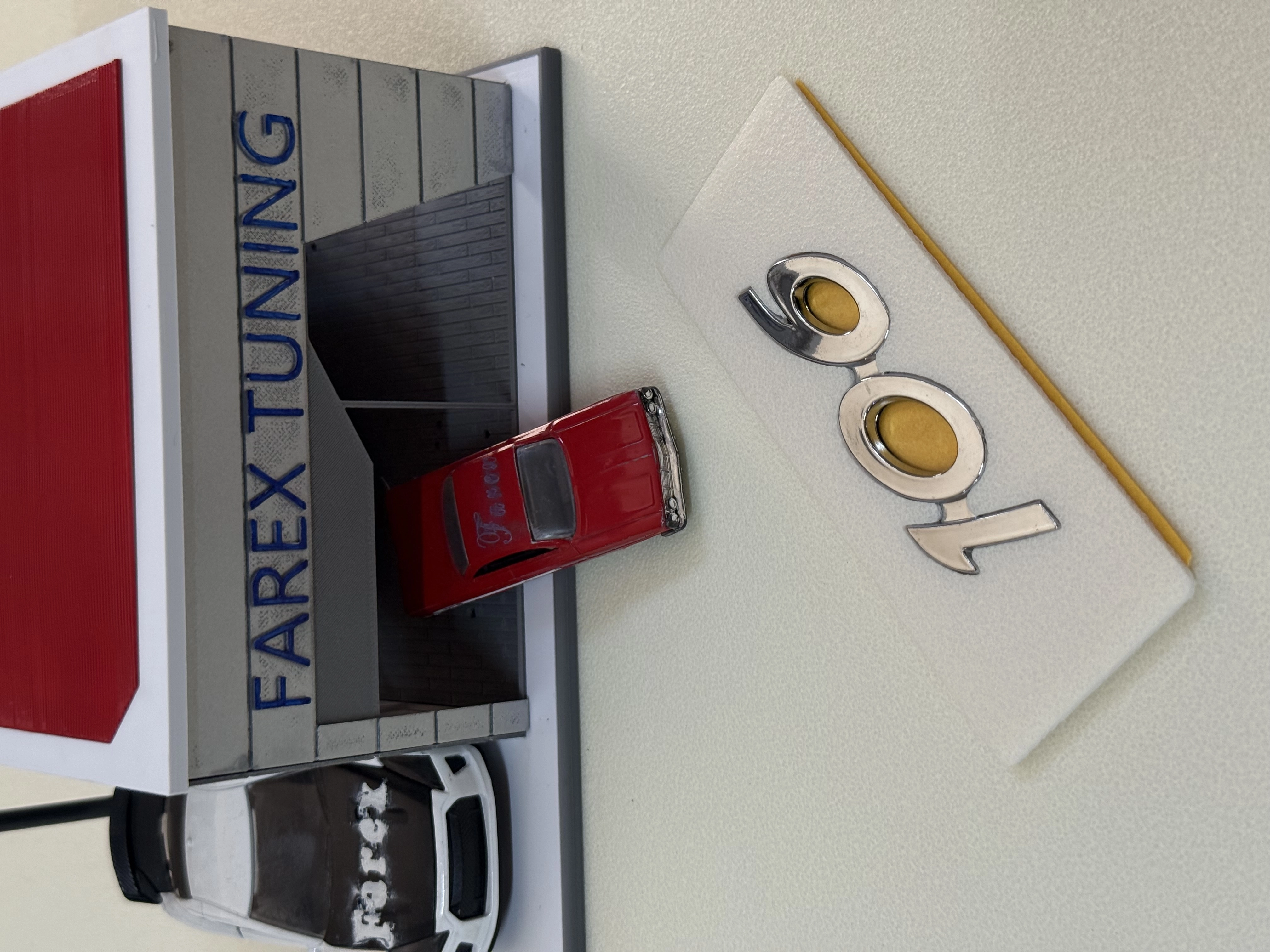 106 Krom Bagaj Yazısı 3M 3D ABS