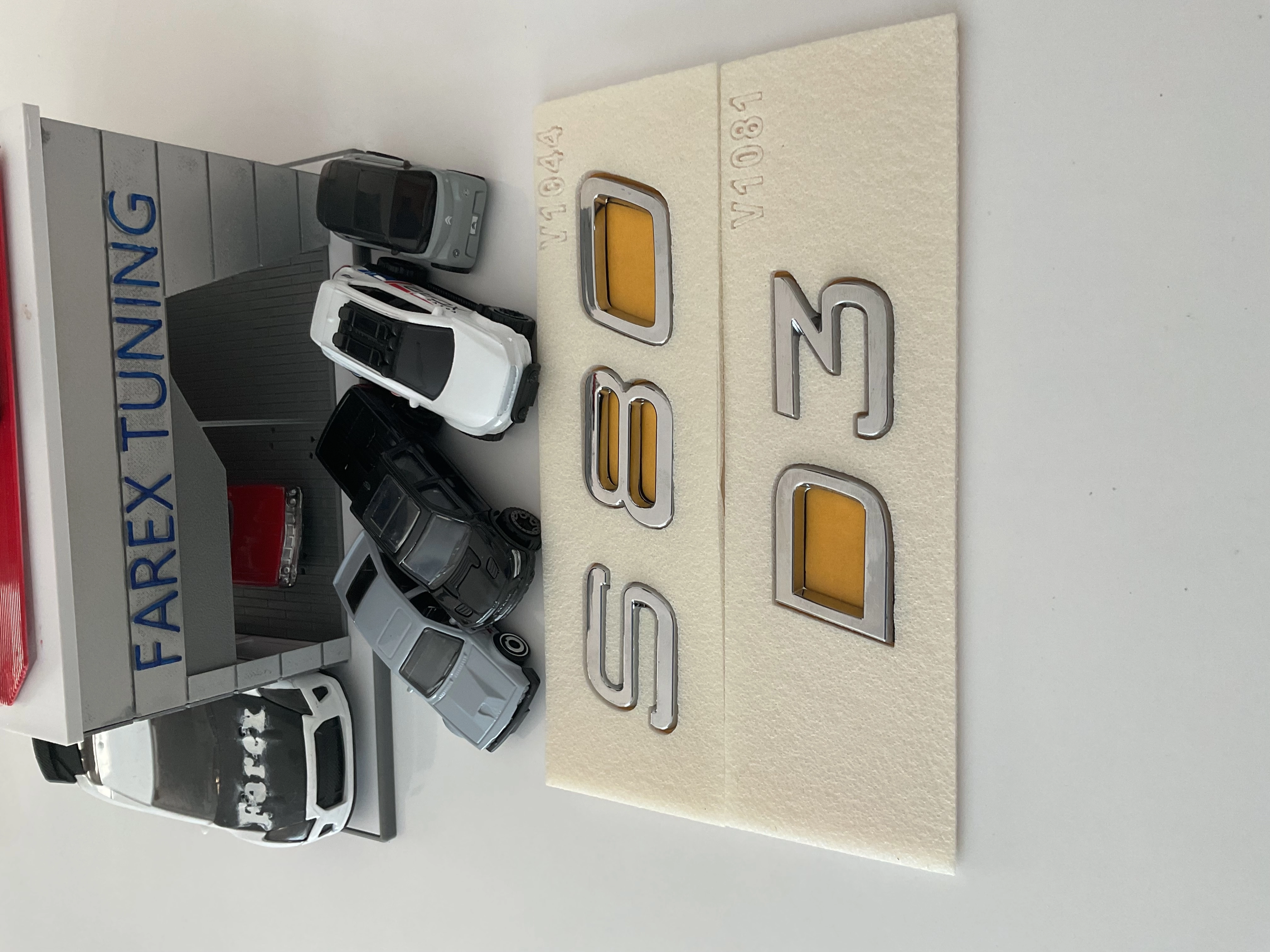 Volvo S80 ve D3 Krom Bagaj Yazısı Seti 2’li 3M 3D ABS