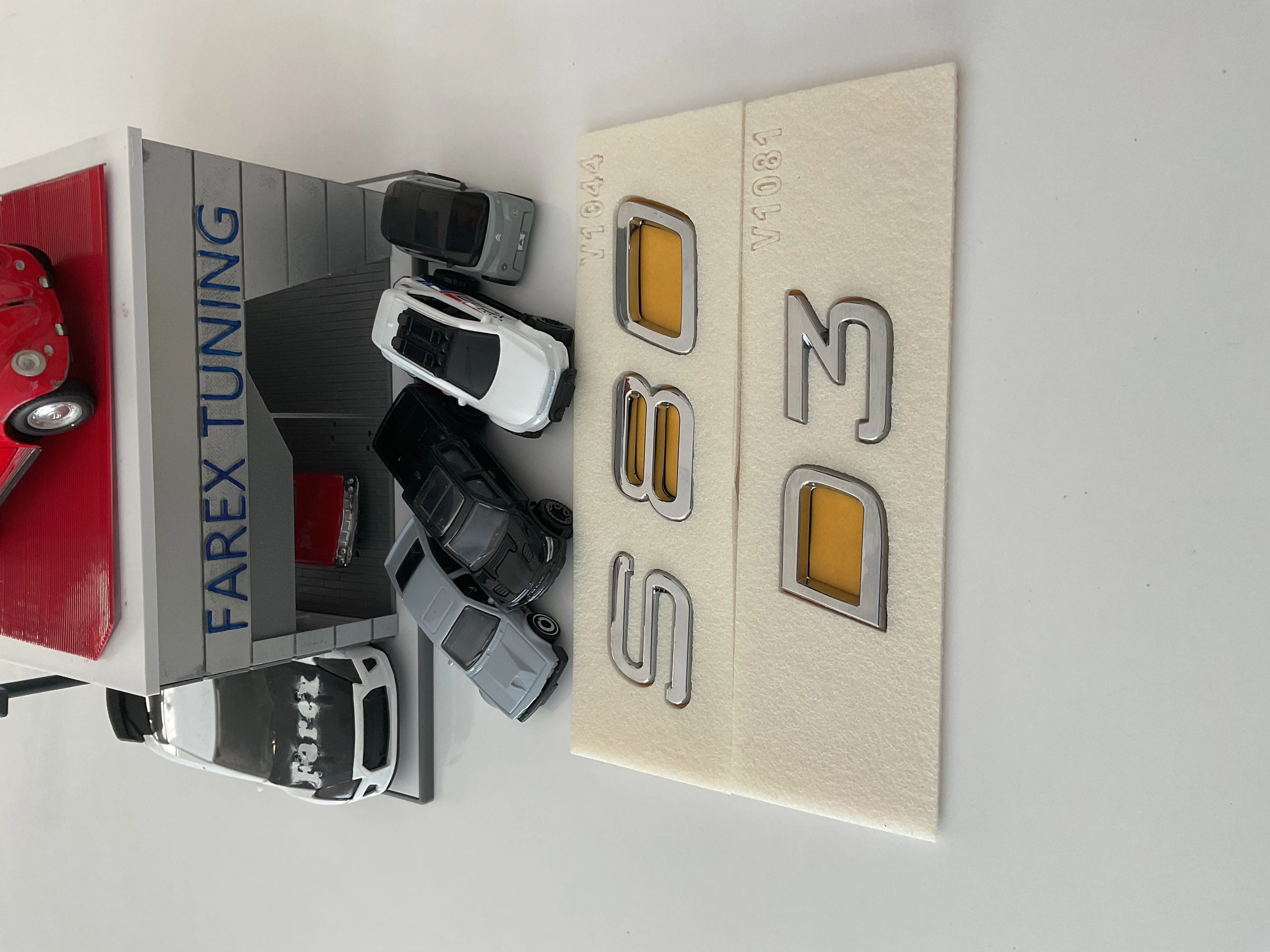 Volvo S80 ve D3 Krom Bagaj Yazısı Seti 2’li 3M 3D ABS