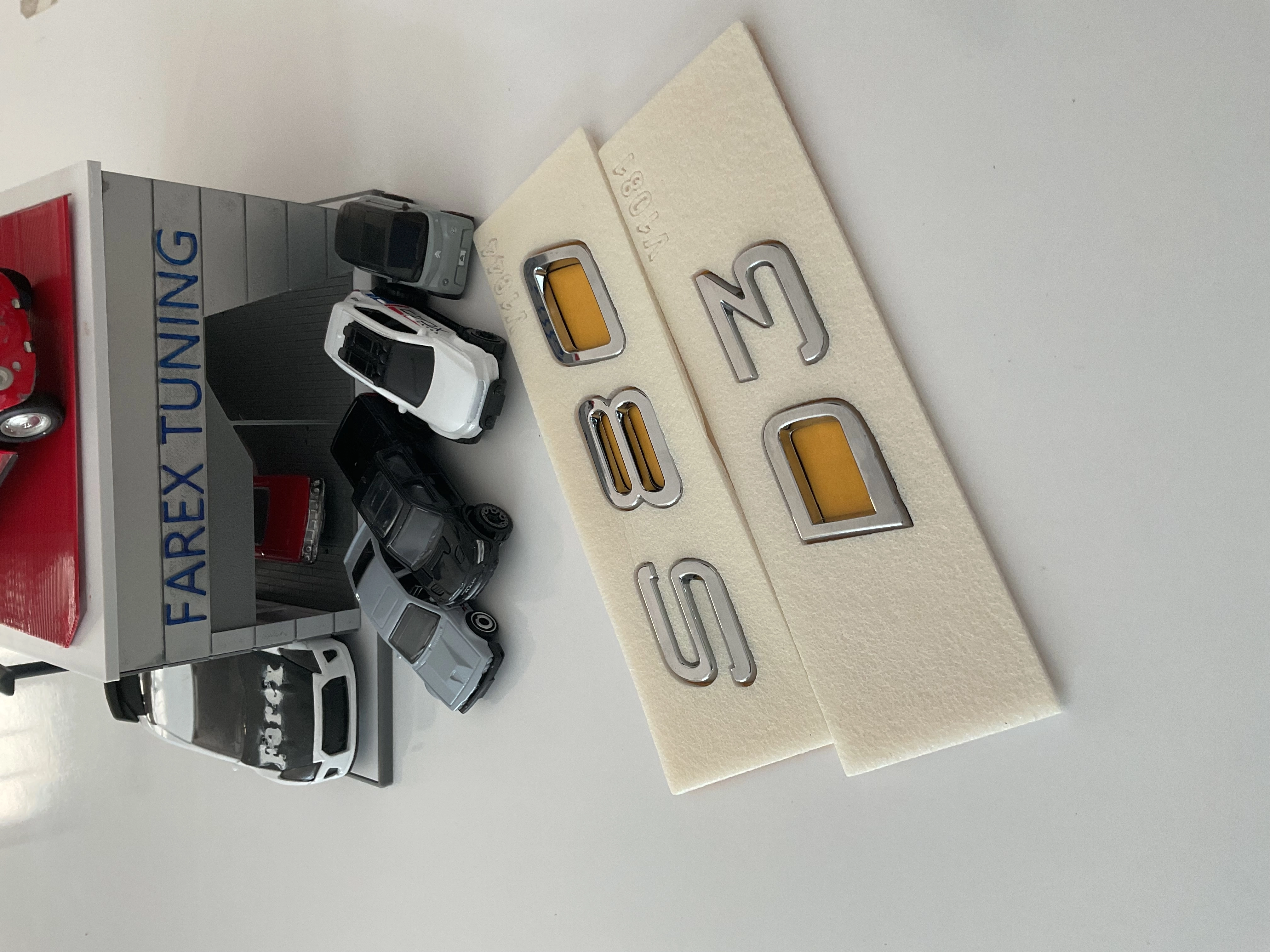 Volvo S80 ve D3 Krom Bagaj Yazısı Seti 2’li 3M 3D ABS