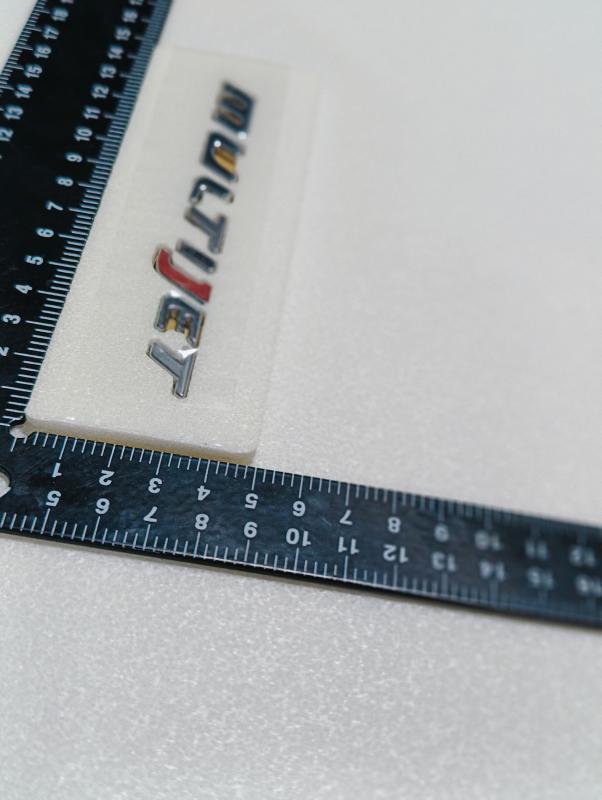 Multijet Krom ’’J Kırmızı’’ Bagaj Yazısı 3M 3D ABS
