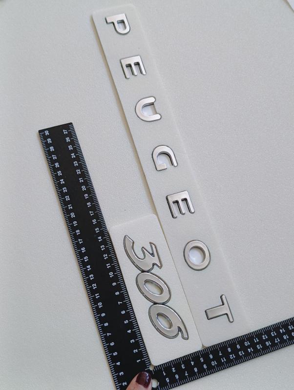 4Matic Üçgen Model Krom Bagaj Yazısı 3M 3D ABS