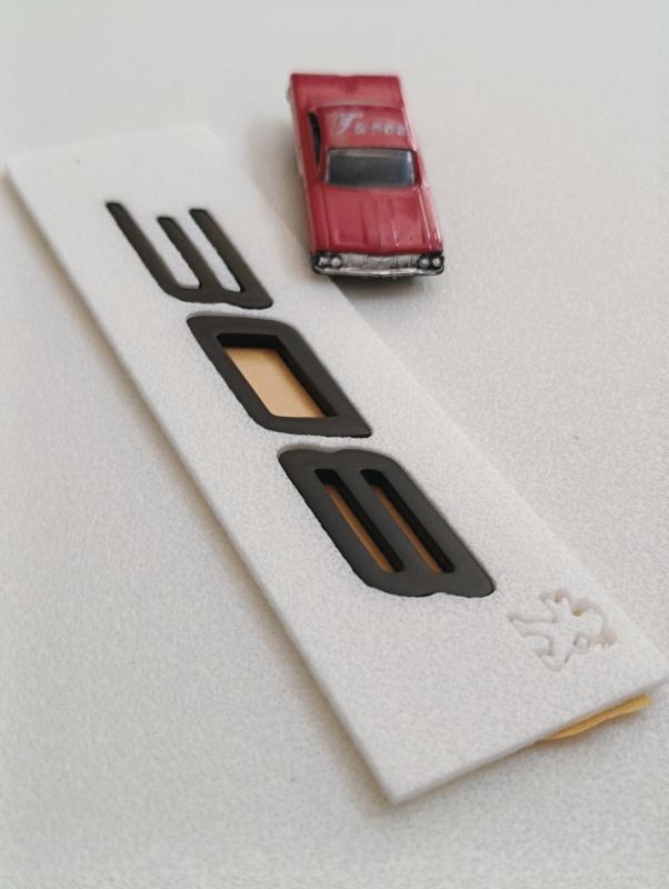 Peugeot ve 306 Krom Bagaj Yazısı Seti 2’li 3M 3D ABS